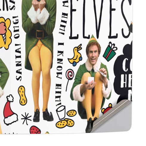 Elf Pattern PS5 Pro Console Skin